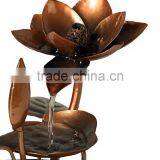 Begonia Flowers Cascading Indoor Tabletop Fountain thumbnail-3