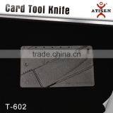 Hot Sale Folding Credit Card Knife Outdoor Survival Camping Multi Tools thumbnail-3