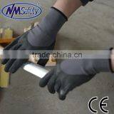 NMSAFETY 15g 3/4 Nitrile Palm Gloves Micro Foam Nitrile Coated Gloves thumbnail-1