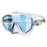 CE Approval Silicone Diving Mask With Mirrored Lens,diving Equipment for Spearfishing (MM-100) thumbnail-2