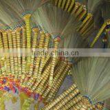 Natural Tiger Grass Broom thumbnail-6