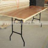Simple Mordern Plywood Banquet Folding Table/plastic Folding Table thumbnail-4