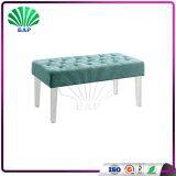 Salon Furniture Waiting Room Sofa Acrylic Piano Bench With Soft Cushion thumbnail-2