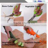 Kitchen Shears - Come-Apart Multi-function Kitchen Scissors,Can Opener and Nut Cracker thumbnail-4