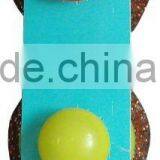 Kitchen Scrubber Ball With Plastic Handle thumbnail-1