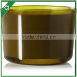 Feature Smokeless Soy Wax Scented Candle in Glass and Label on it thumbnail-1