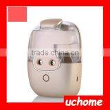 UCHOME Portable Battery Powered Dual Ultrasonic Sprayer Port Pig Shaped Humidifier For Travel thumbnail-2