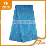 Bestwaytex Cheap Elegant Nigeria Party French Lace Fabrics Net Lace Wholesale FL0028 thumbnail-3