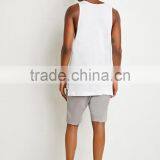 Mens Wholesale Plain Bulk White Tank Tops thumbnail-3
