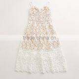 Ivory Women And Children High-end Dress Spaghetti Strap Mother and Daughter Matching thumbnail-3