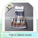 Promotional ! 2016 Summer Style Printing Dress Skirt, Women Sleeveless Party Dresses, Custom Women Dress thumbnail-1