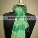 Raw Silk Scarf
