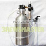 ULTIMATE Double Wall Insulated Beer Growler -2L Drafto Kit thumbnail-1