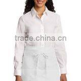 Port Authority Easy Care Half Bistro Apron With Stain Release - Made From 65% Polyester 35% Cotton Twill and Comes With Your Log thumbnail-3