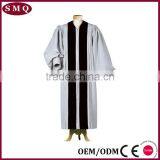 Preist Clergy Embroidered Black Pulpit Robe thumbnail-3