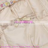 Worm Long-designed Girl Padding Coat With Waistband thumbnail-5