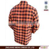2017 Latest Flannel Autumn Plaid Mens Shirtand Two Pockets With Buttons thumbnail-3