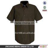 Men's Short Sleeve Industrial Work Shirts thumbnail-1