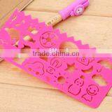 Plastic DIY Stencil Drawing Template for Scrapbooking,Planner,diary,set of 4 PCS thumbnail-3