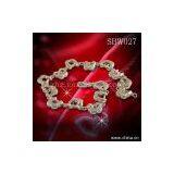 Sell Silver Bracelet With Special Design in RH Plating thumbnail-1