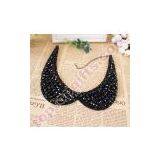 Round Rhinestone Beaded Collar Fashion Trimming thumbnail-3