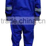 100% Cotton Flame-Retardant Safety Coverall, High Visibility Safety Workwear thumbnail-3