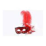 Unique Lace Elegant Masquerade Masks For Balls With Feather 12