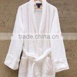 China Factory Luxury 100% Terry Cotton Bathrobe, Ladies Robe thumbnail-1