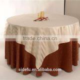 Customized Hotel Round Cheap Dining Table Cloth thumbnail-2