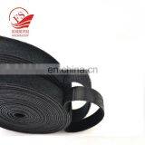 Black Nylon Double Side Hook Loop Fastener Tape Fasteners in Black