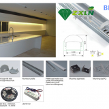 Surface Recess Led Smd 5050 2835 2216 Strip With Led Aluminum Profile 6063 thumbnail-4