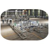 PA thermal break aluminium profile assembly production line_crimping machine