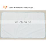 2020 new bamboo fiber comfortable and portable baby diaper cushion