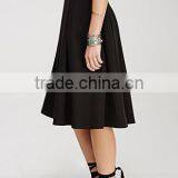 Popular Hepburn Wind A-line Ladies' Pleated Skirt for Women thumbnail-2