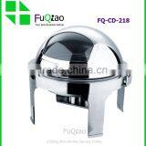 Stainless Steel Cookwares Catering Tray Round Buffet Servers Buffet Chafing Dish thumbnail-3