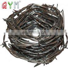 Barbed Wire Weight Per Meter 500m Barb Wire Fence Price thumbnail-1
