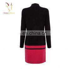 New Design Ladies Cashmere Dress for Winter Long Sweater thumbnail-5