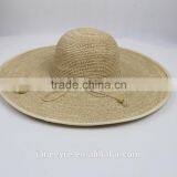 Handmade Fashion Raffia Hats Women Straw Hat Wholesale thumbnail-2