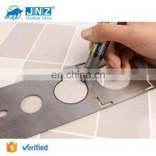 JNZ Tile Hand Tool Stainless Steel Universal Adjustable Ceramic Tile Hole Locator Measuring Tool
