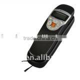 RJ11 Jack Black Wall Hanging Mini Corded Telephone