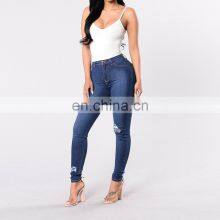 Plus Size Zipper Fly, Side Lace Up Jeans Skinny High Waist Pockets Denim Pant Women Jeans Pencil Pants Trousers Jean Women/