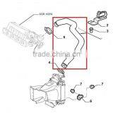 INTERCOOLER HOSE RUBBER PIPE FLEXIBLE AIR HOSE, 1.9 JTD 101HP 115HP 120HP 136HP 140HP 150HP, 51702364 ; 50508081 thumbnail-3