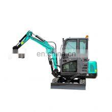 China Mini Excavator 3.5 Ton for Construction With Enclosed Operator Cab thumbnail-4