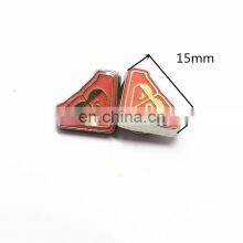 15mm Custom Metal Rivet Nameplate Leather Logo Rivets for Garments thumbnail-2