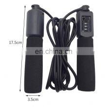 Adjustable Fast Speed Counting Jump Skip Rope Skipping Wire Jump Rope With Counter thumbnail-1