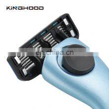 Sustainable Custom Modern High Quality Women 6 Blades System Razors Shaving Safety Razor thumbnail-3