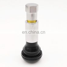 Aluminum alloy or Brass EPDM or Natural Rubber Chrome Sleeve Tire Valve TR414C
