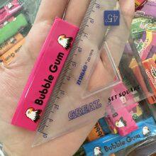 Fancy 4cm, 7cm Fruit Flavour Chewing Gum Tatoo Chicle Tatoo Bubble Gum in Bags, Jars thumbnail-4