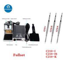 Sunshine GVM T210 Soldering Station With C210 Iron Tips
