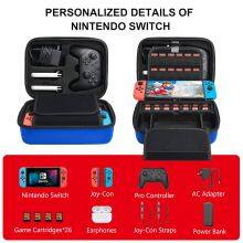 High Capacity Traveling Case for Switch Console Pro Controller & Accessories thumbnail-3